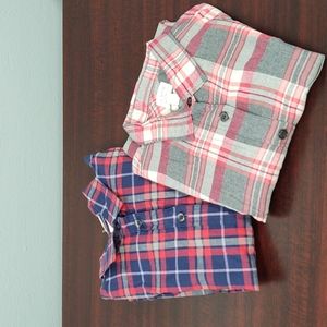 J Crew Plaid Buttondown Bundle EUC